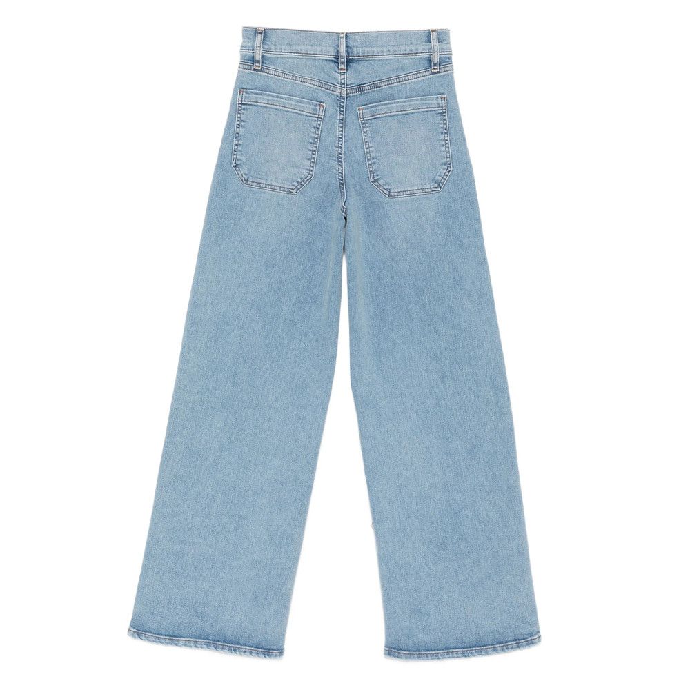 Frame Frame BLUE Denim - Wide-Leg Jeans Size 25" / US 0 / IT 36 - 3 Thumbnail