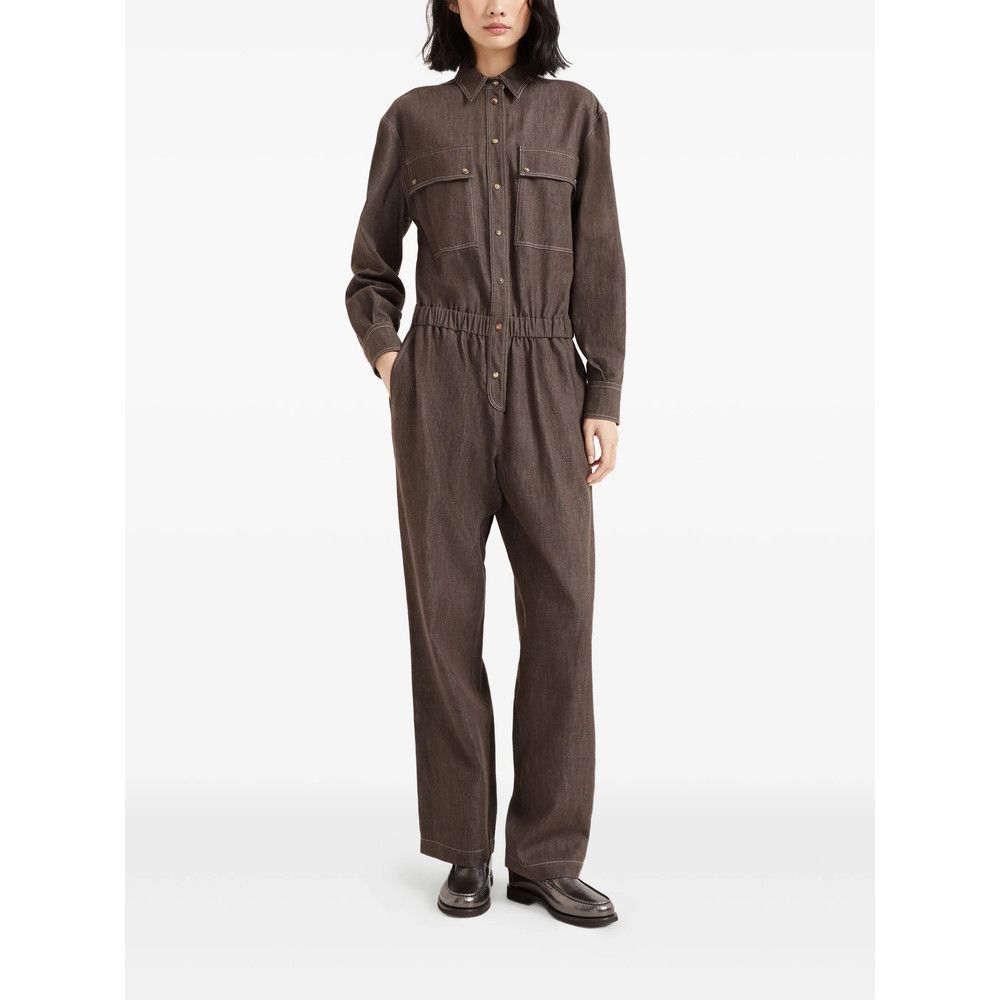 Brunello Cucinelli Brunello Cucinelli BROWN All in One Size L / US 10 / IT 46 - 3 Thumbnail