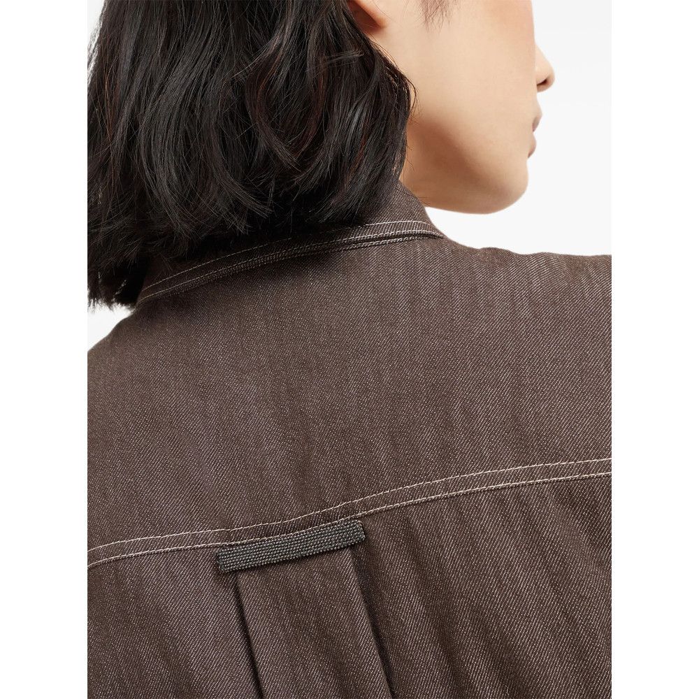 Brunello Cucinelli Brunello Cucinelli BROWN All in One Size L / US 10 / IT 46 - 6 Thumbnail
