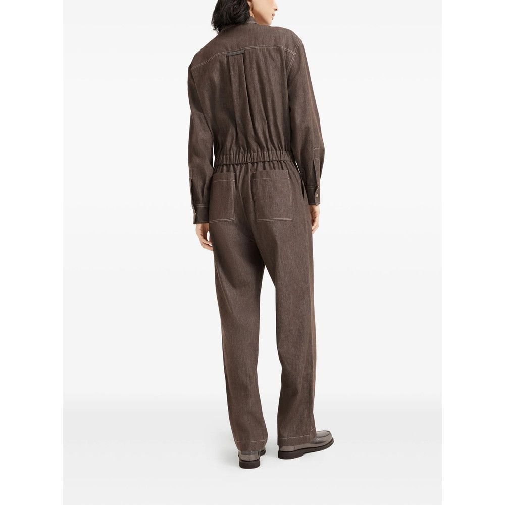 Brunello Cucinelli Brunello Cucinelli BROWN All in One Size L / US 10 / IT 46 - 2 Thumbnail