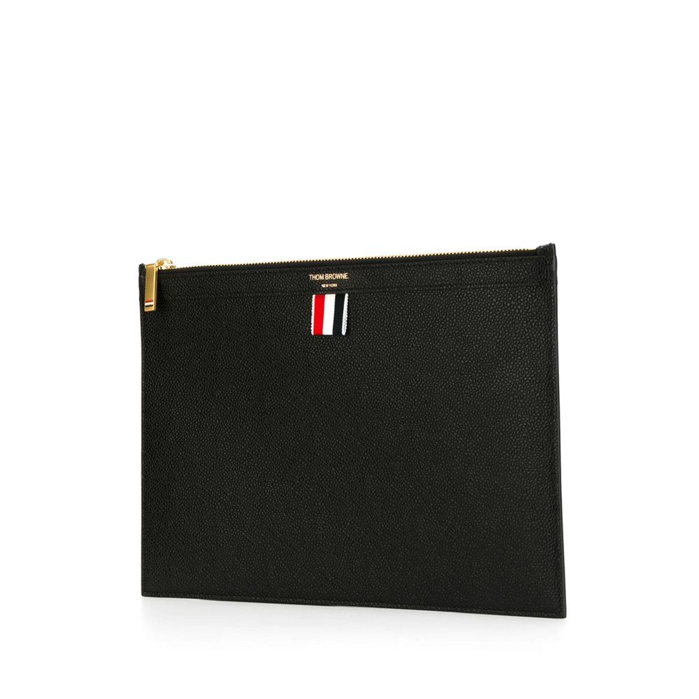 Thom Browne Thom Browne BLACK Clutch Bags Size ONE SIZE - 4 Thumbnail