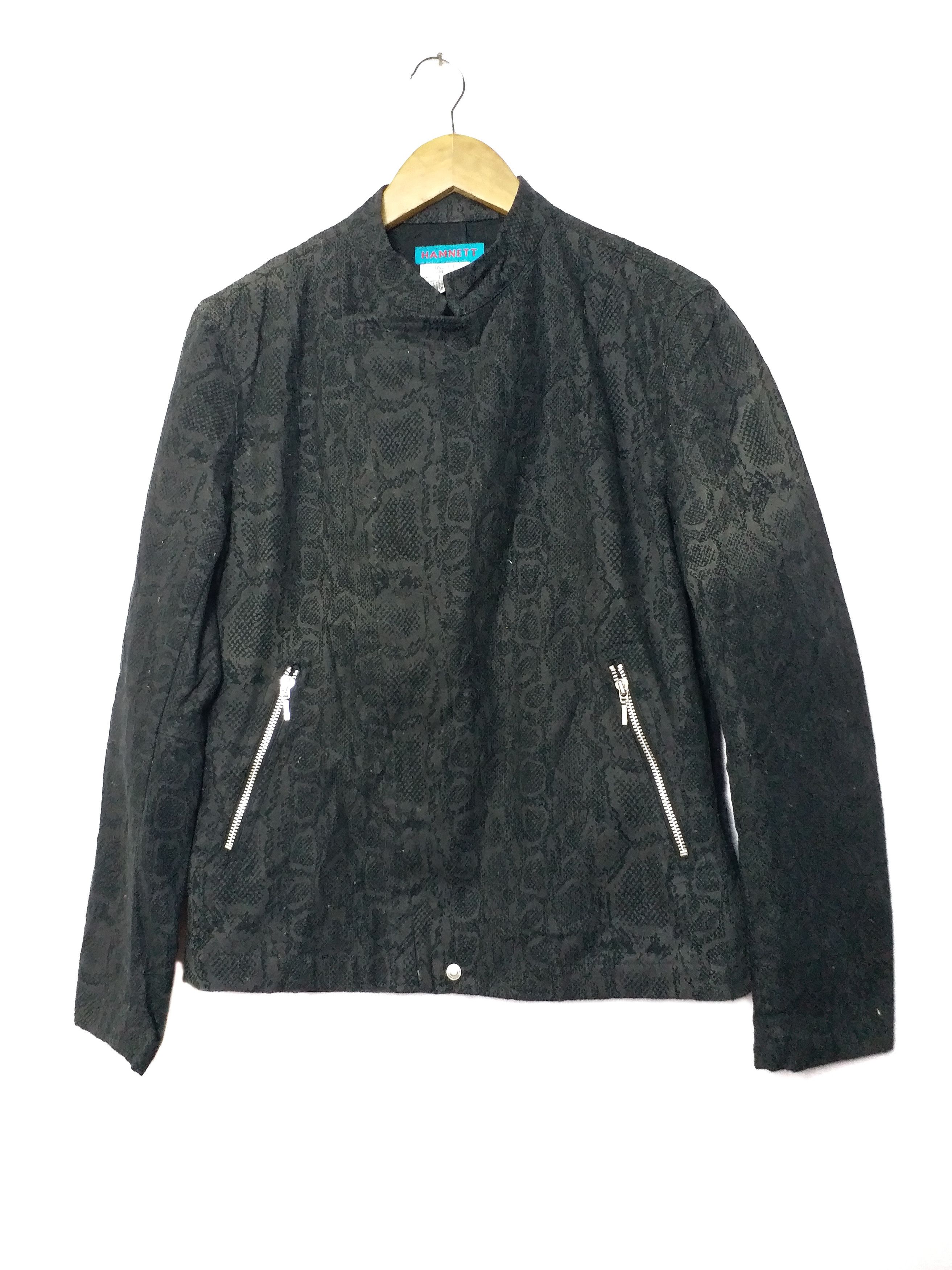 Katharine Hamnett London × Vintage Vintage Kathrine Hamnett London BLOUSON PYTHON Design Size US M / EU 48-50 / 2 - 2 Thumbnail