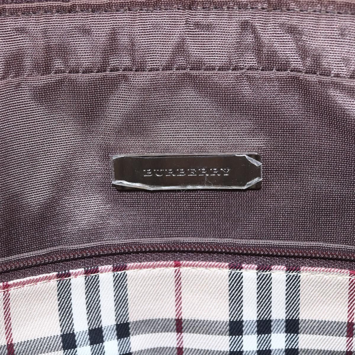 Burberry Burberry Vintage Handbag Leather Size ONE SIZE - 6 Thumbnail