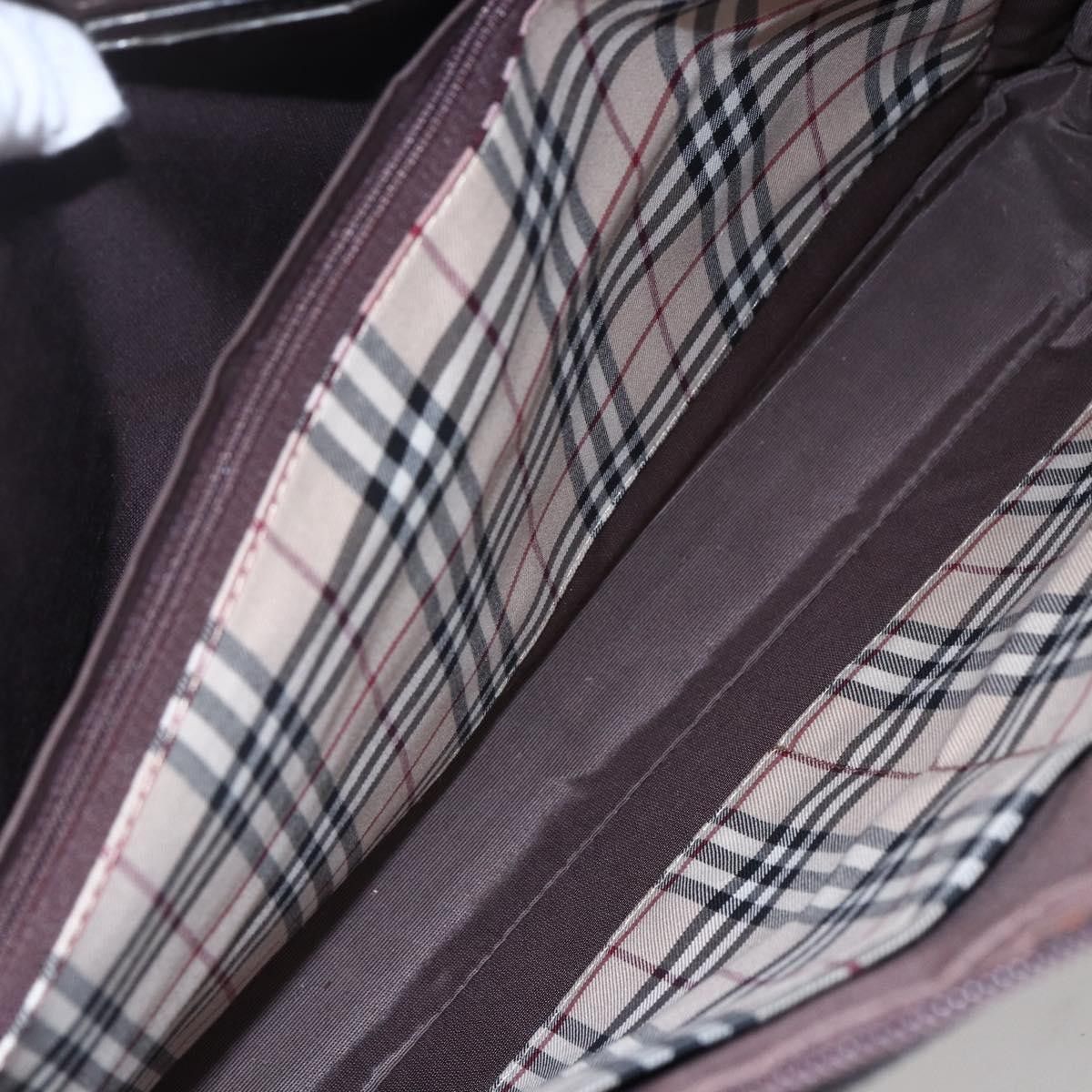 Burberry Burberry Vintage Handbag Leather Size ONE SIZE - 5 Thumbnail