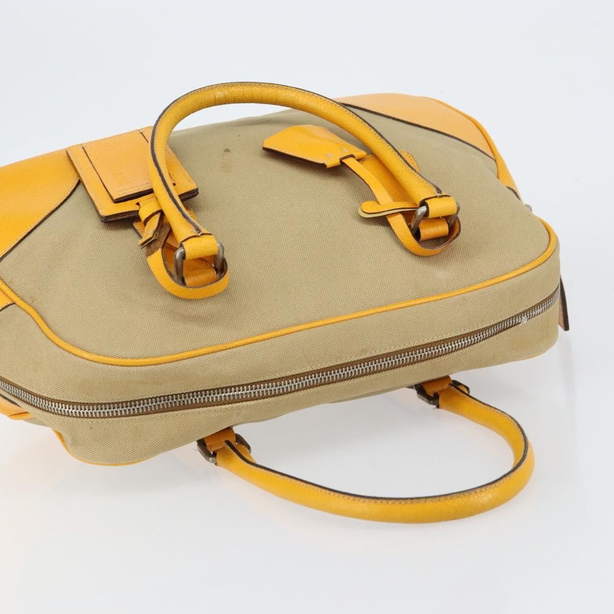 Prada Prada Bowler Bag Canvas with Leather Size ONE SIZE - 17 Thumbnail