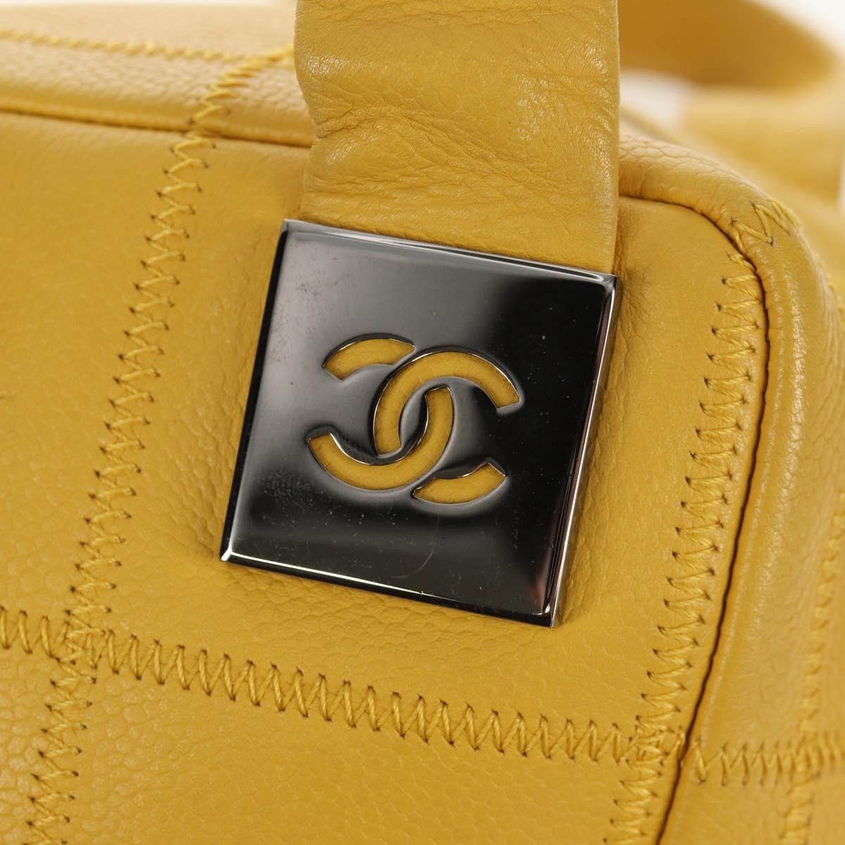 Chanel Chanel Square Stitch Bowler Bag Quilted Caviar Size ONE SIZE - 12 Thumbnail
