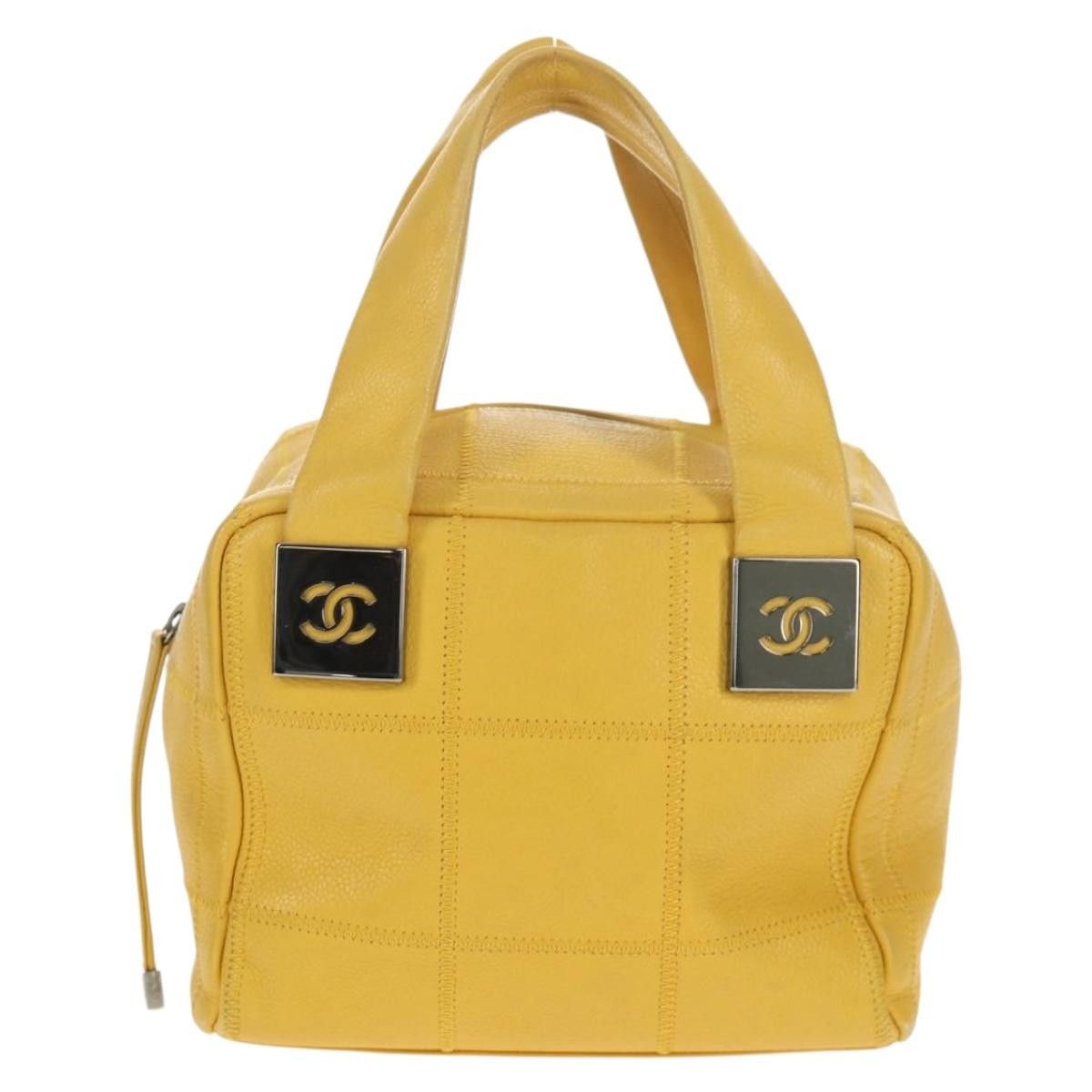 Chanel Chanel Square Stitch Bowler Bag Quilted Caviar Size ONE SIZE - 20 Thumbnail