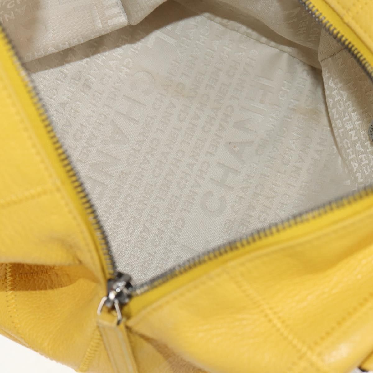 Chanel Chanel Square Stitch Bowler Bag Quilted Caviar Size ONE SIZE - 5 Thumbnail