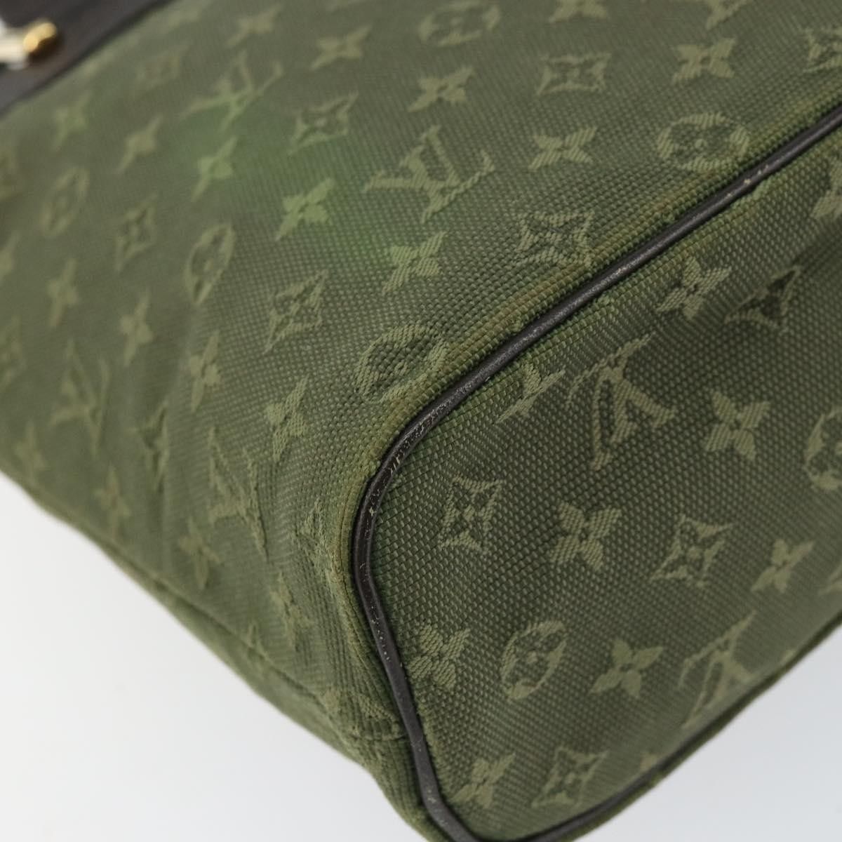 Louis Vuitton Louis Vuitton Lucille Handbag Mini Lin Size ONE SIZE - 9 Thumbnail