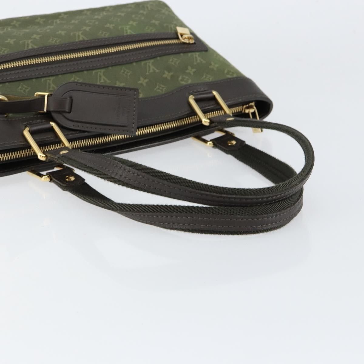 Louis Vuitton Louis Vuitton Lucille Handbag Mini Lin Size ONE SIZE - 8 Thumbnail