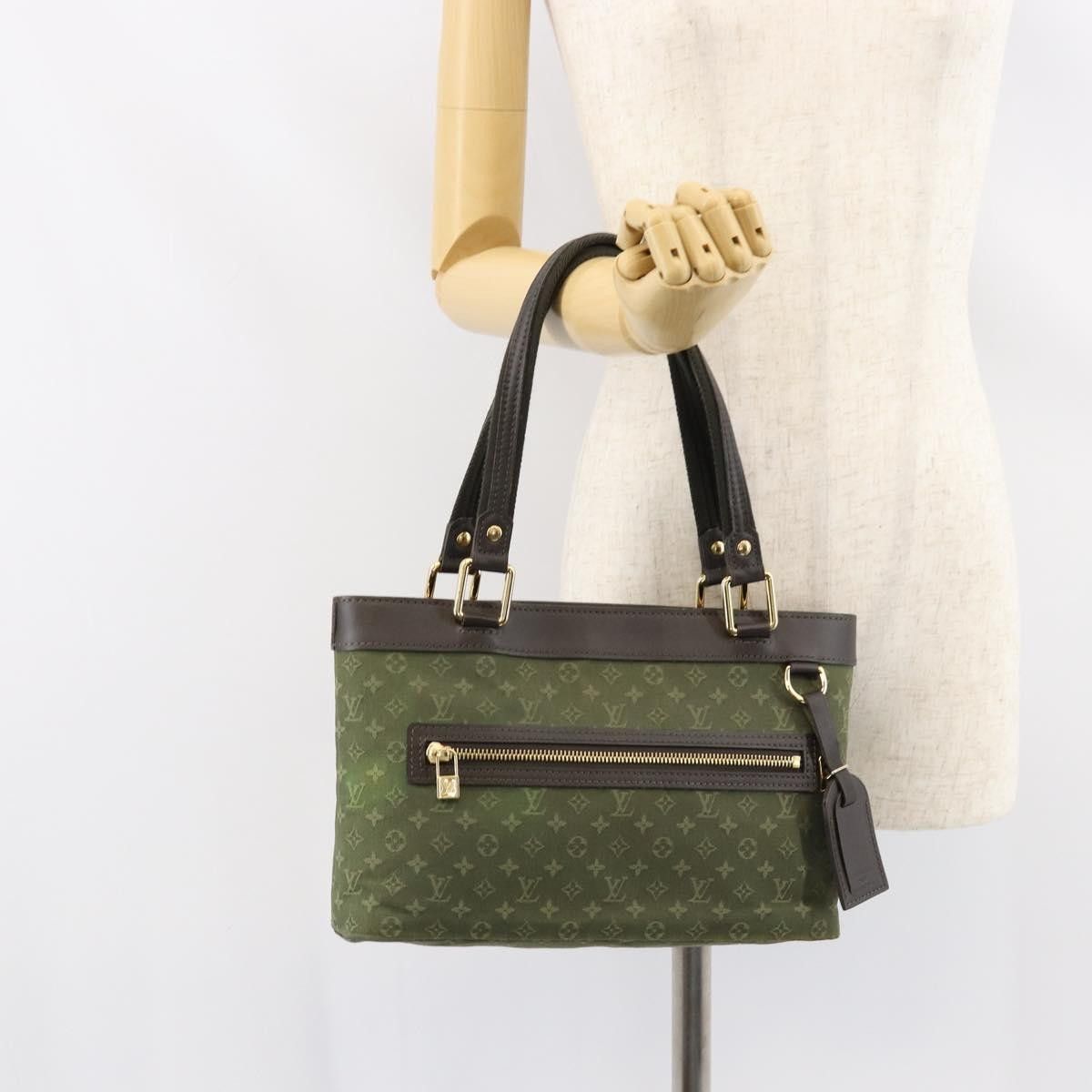 Louis Vuitton Louis Vuitton Lucille Handbag Mini Lin Size ONE SIZE - 15 Thumbnail