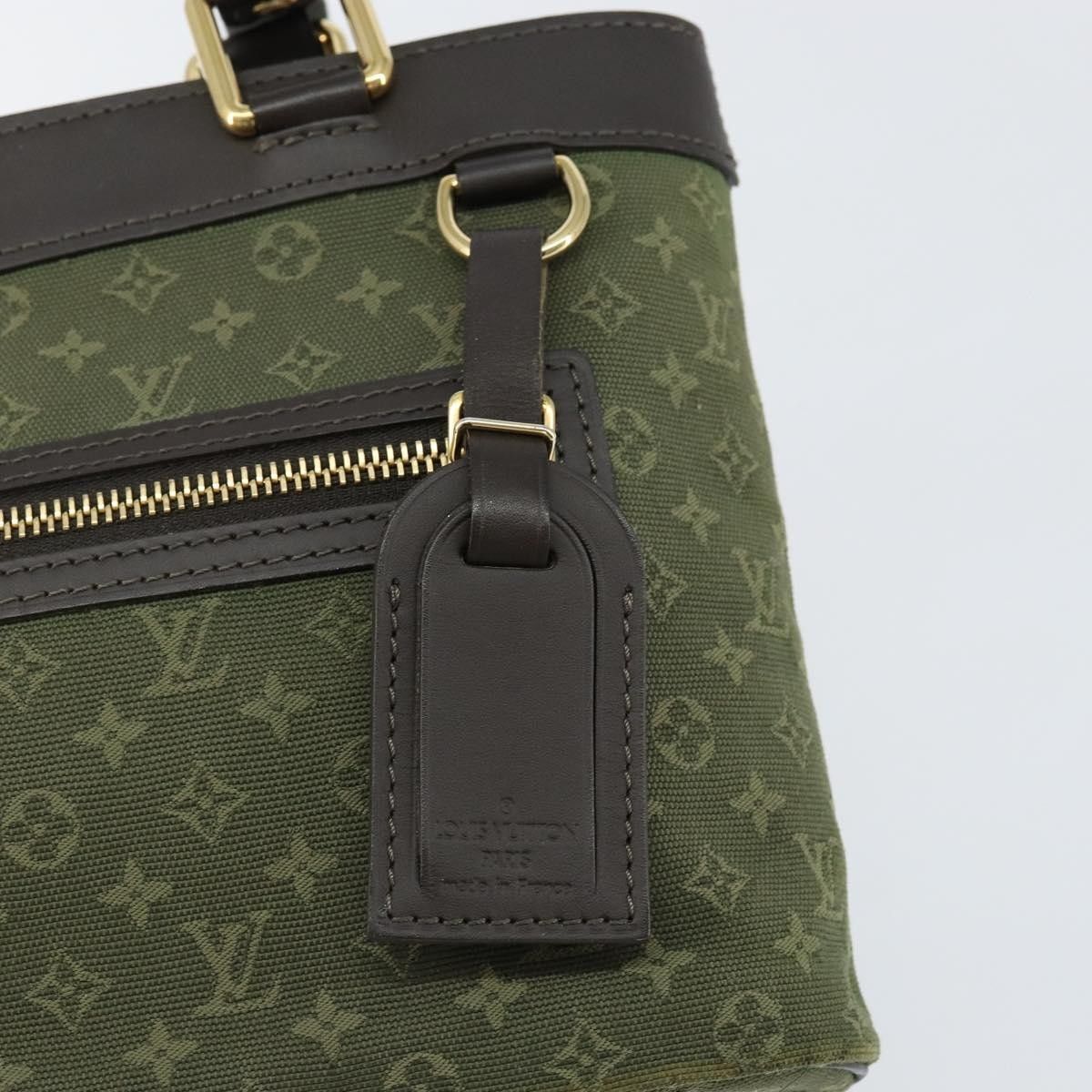 Louis Vuitton Louis Vuitton Lucille Handbag Mini Lin Size ONE SIZE - 14 Thumbnail