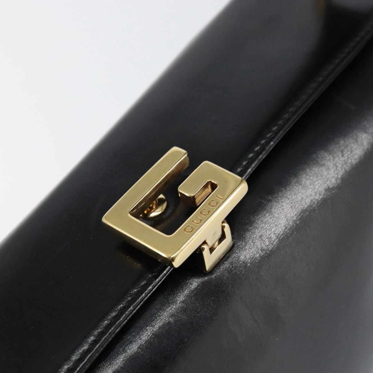 Gucci Gucci Vintage Handbag Leather Size ONE SIZE - 18 Thumbnail
