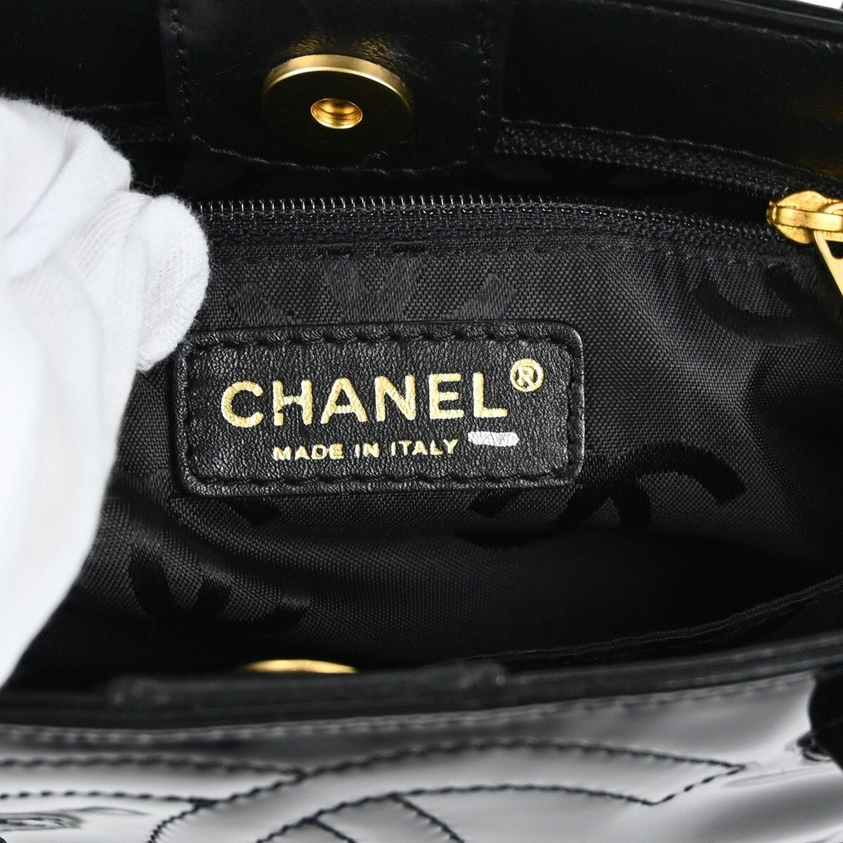 Chanel Chanel Triple CC Tote Patent Size ONE SIZE - 4 Thumbnail