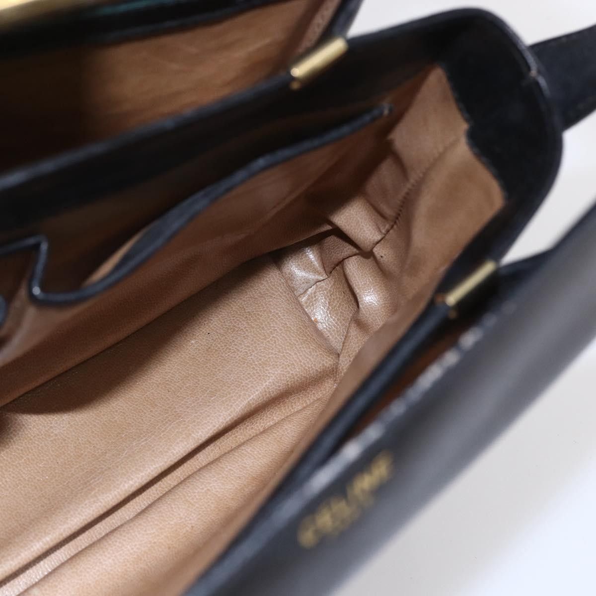 Celine Celine Vintage Shoulder Bag Leather Size ONE SIZE - 18 Thumbnail