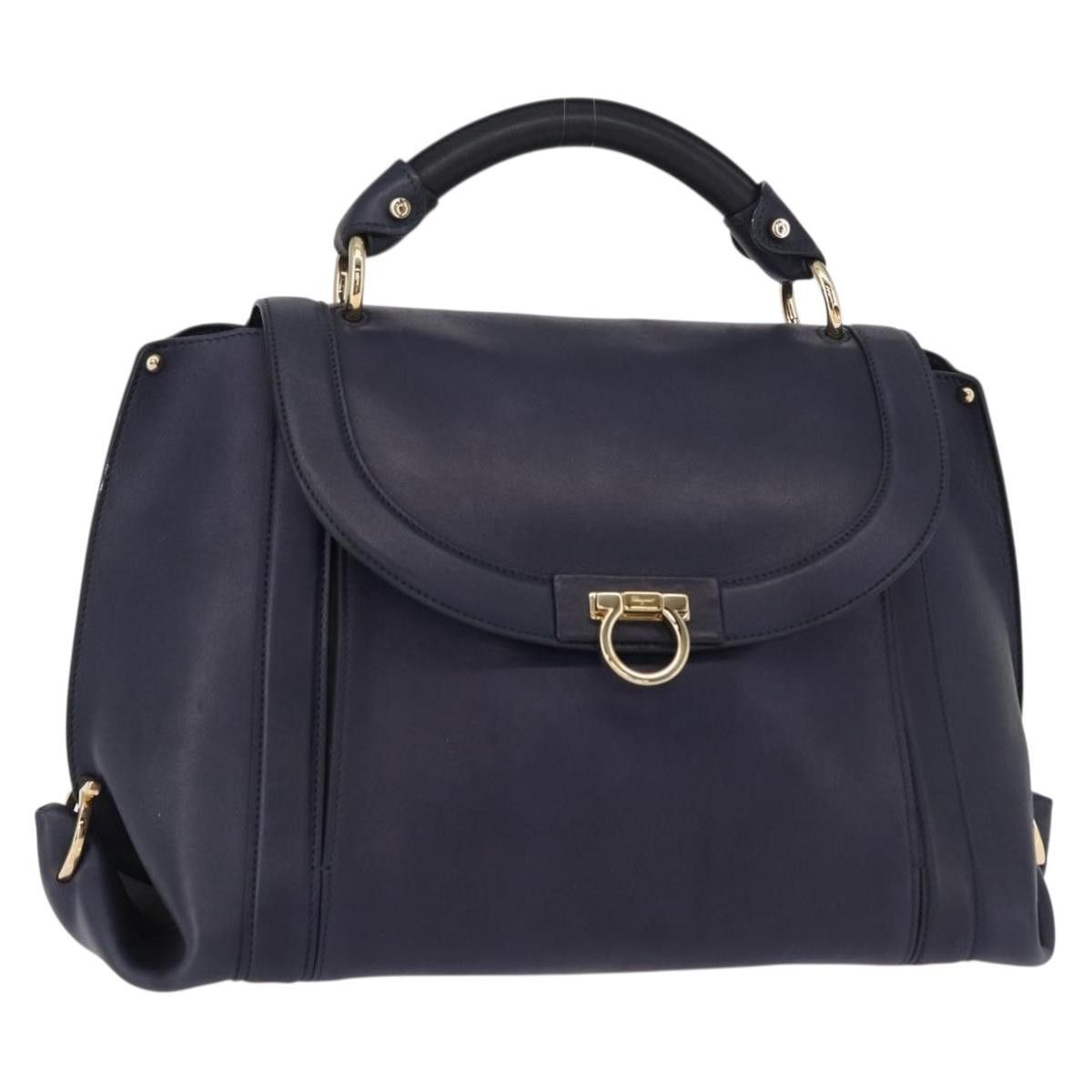 Salvatore Ferragamo Salvatore Ferragamo Suzanna Satchel Smooth Leather Size ONE SIZE - 17 Thumbnail