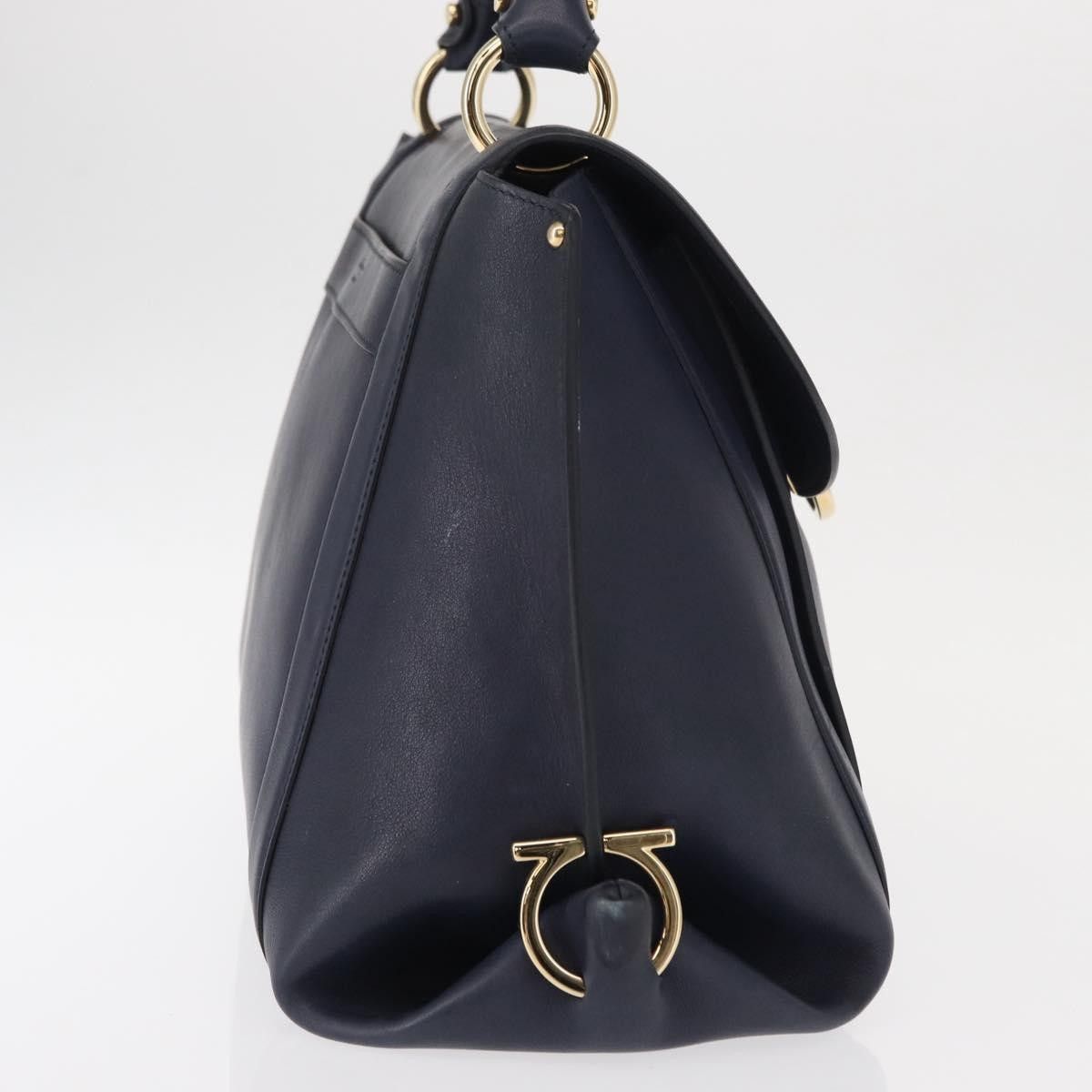 Salvatore Ferragamo Salvatore Ferragamo Suzanna Satchel Smooth Leather Size ONE SIZE - 4 Thumbnail