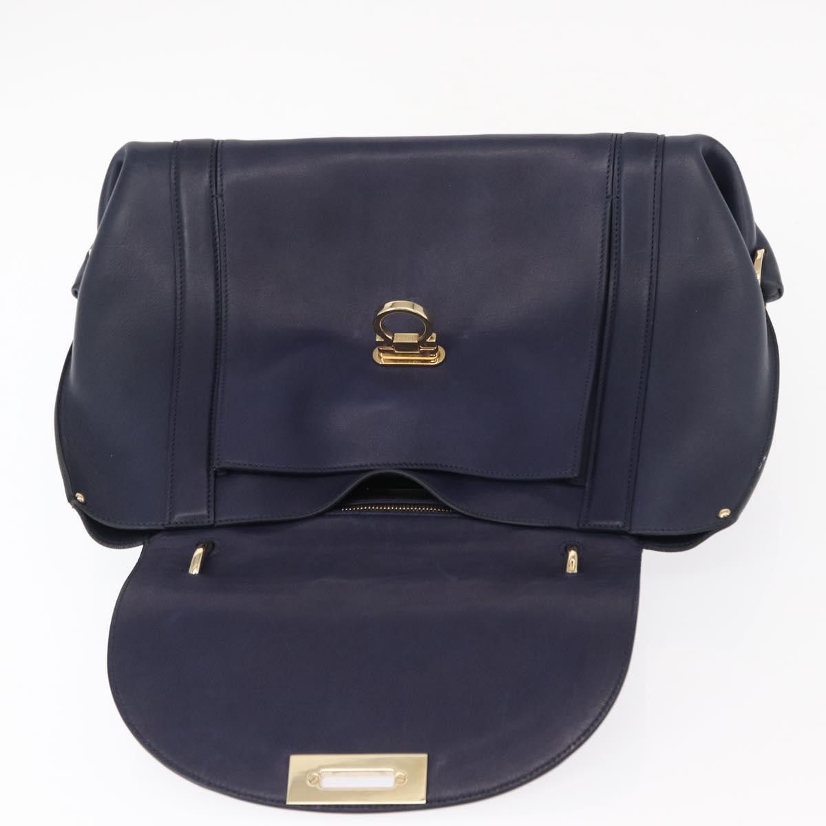 Salvatore Ferragamo Salvatore Ferragamo Suzanna Satchel Smooth Leather Size ONE SIZE - 18 Thumbnail