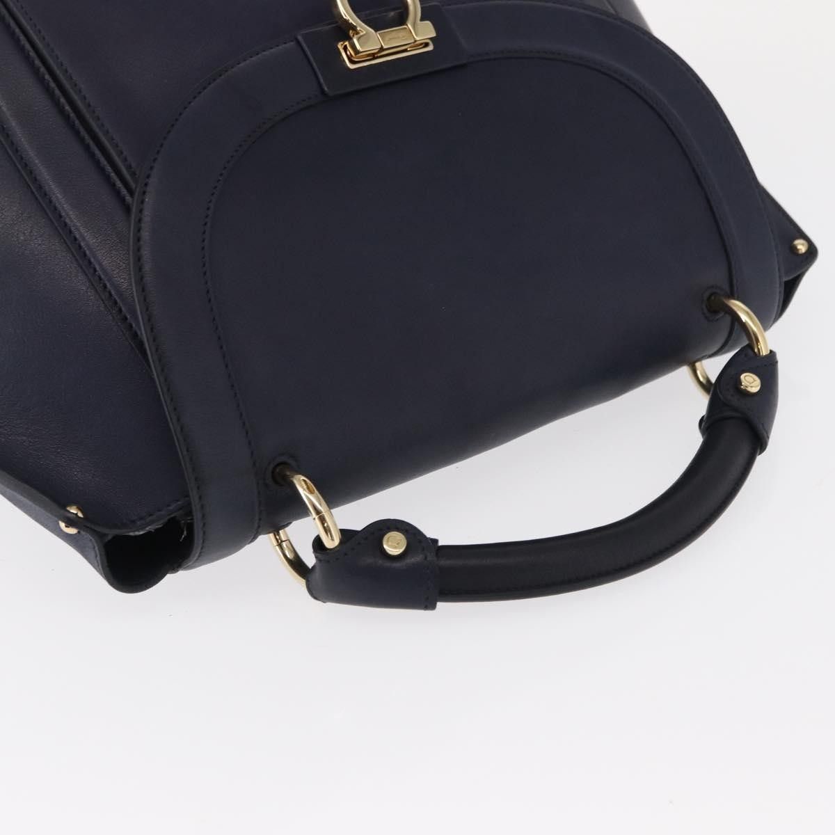 Salvatore Ferragamo Salvatore Ferragamo Suzanna Satchel Smooth Leather Size ONE SIZE - 14 Thumbnail