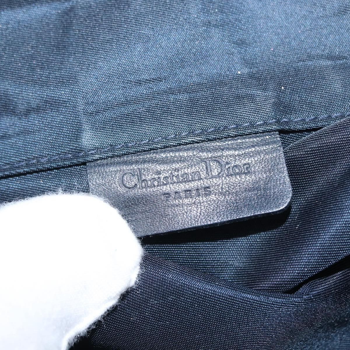Dior Christian Dior Saddle Zip Pouch Diorissimo Canvas Size ONE SIZE - 6 Thumbnail