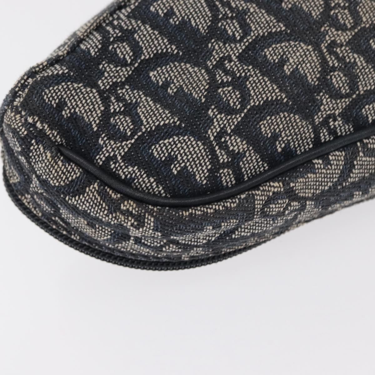 Dior Christian Dior Saddle Zip Pouch Diorissimo Canvas Size ONE SIZE - 10 Thumbnail