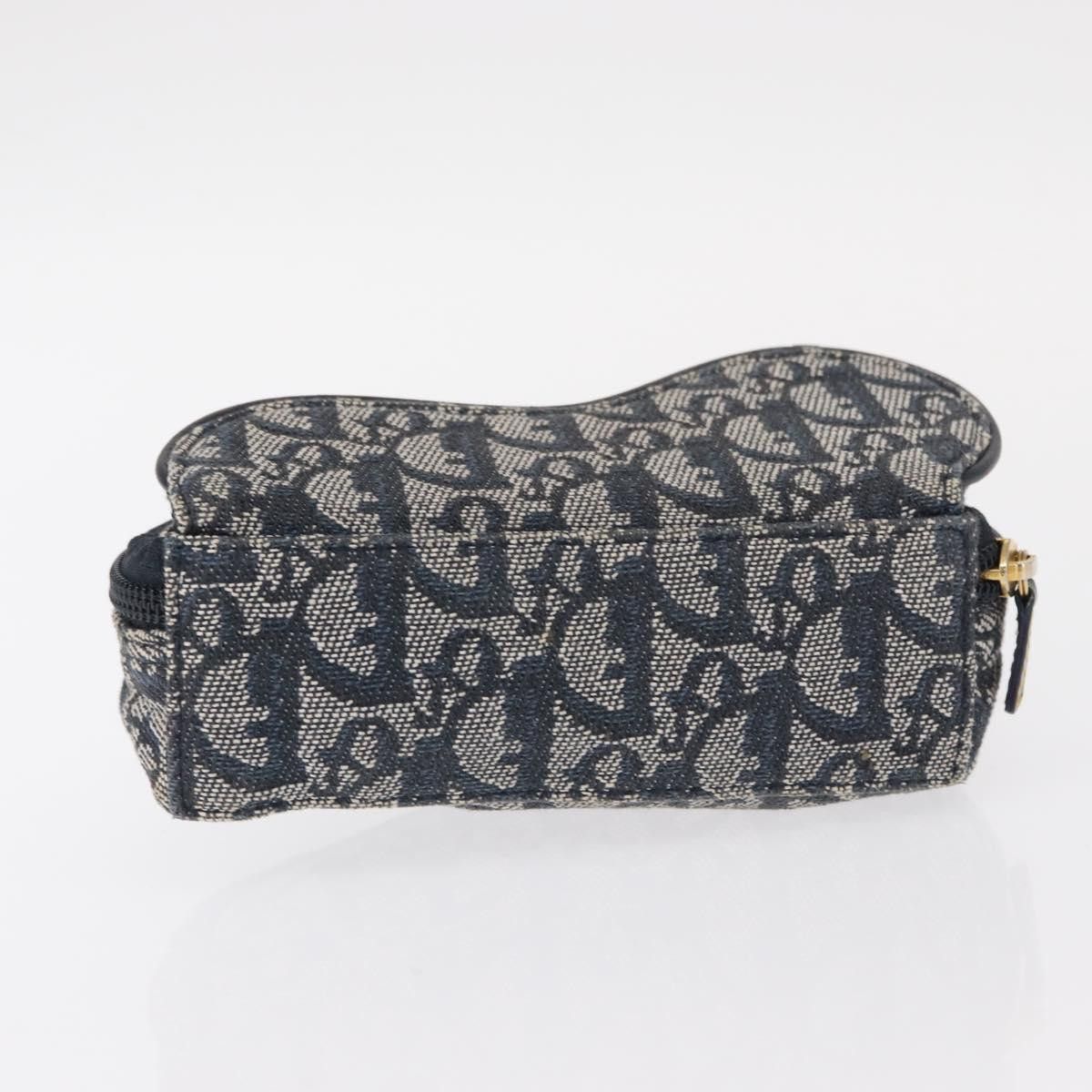 Dior Christian Dior Saddle Zip Pouch Diorissimo Canvas Size ONE SIZE - 15 Thumbnail