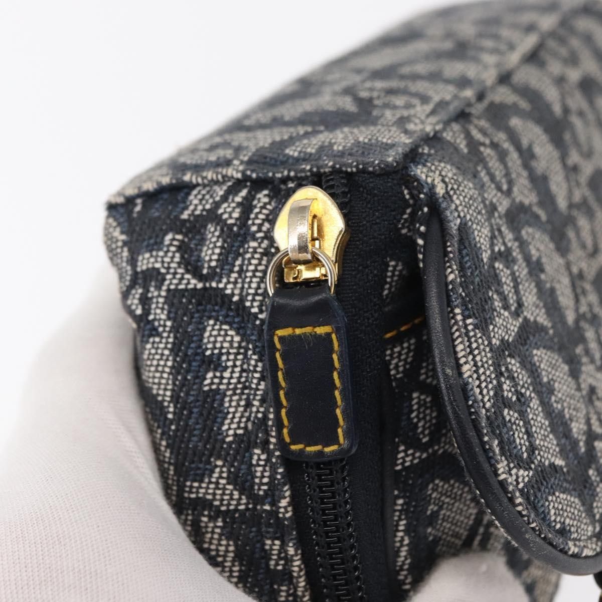 Dior Christian Dior Saddle Zip Pouch Diorissimo Canvas Size ONE SIZE - 12 Thumbnail