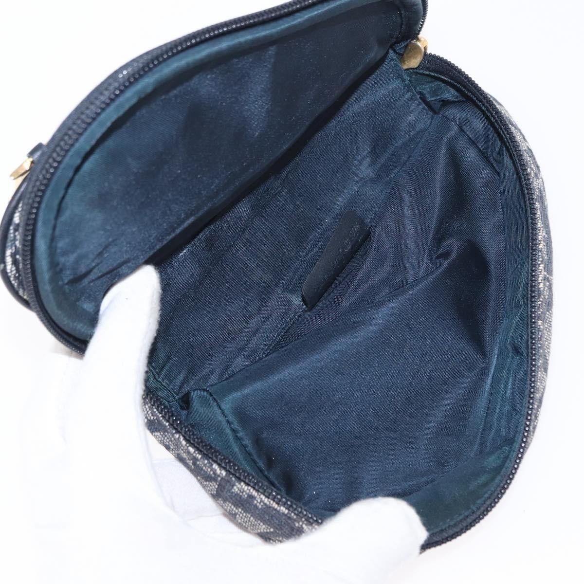 Dior Christian Dior Saddle Zip Pouch Diorissimo Canvas Size ONE SIZE - 5 Thumbnail