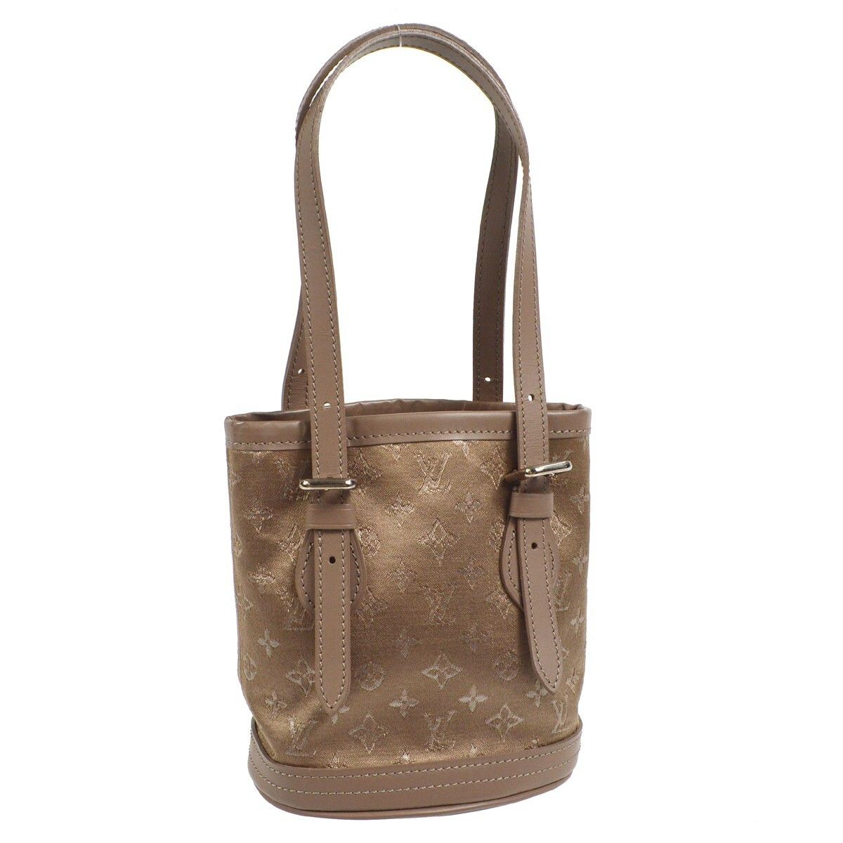 Louis Vuitton Louis Vuitton Bucket Bag Monogram Satin Size ONE SIZE - 2 Thumbnail