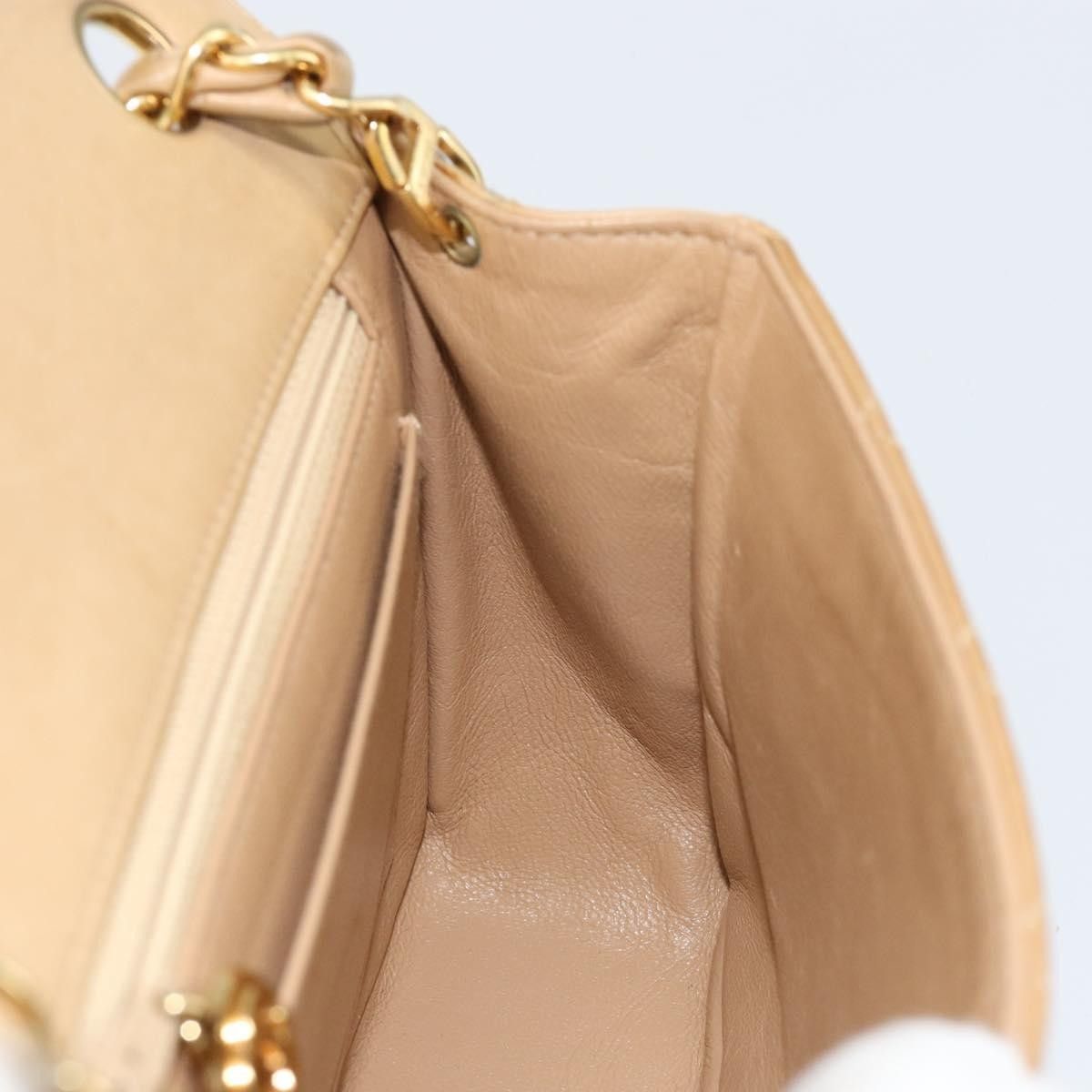 Chanel Chanel Vintage Square Classic Single Flap Bag Quilted Lambskin Size ONE SIZE - 21 Thumbnail
