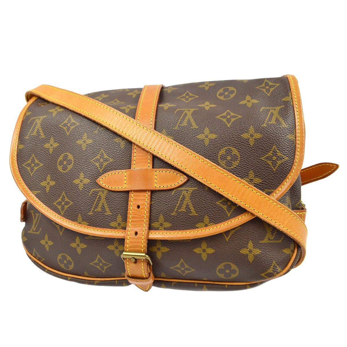 Louis Vuitton Louis Vuitton Saumur Handbag Monogram Canvas Size ONE SIZE - 2 Thumbnail