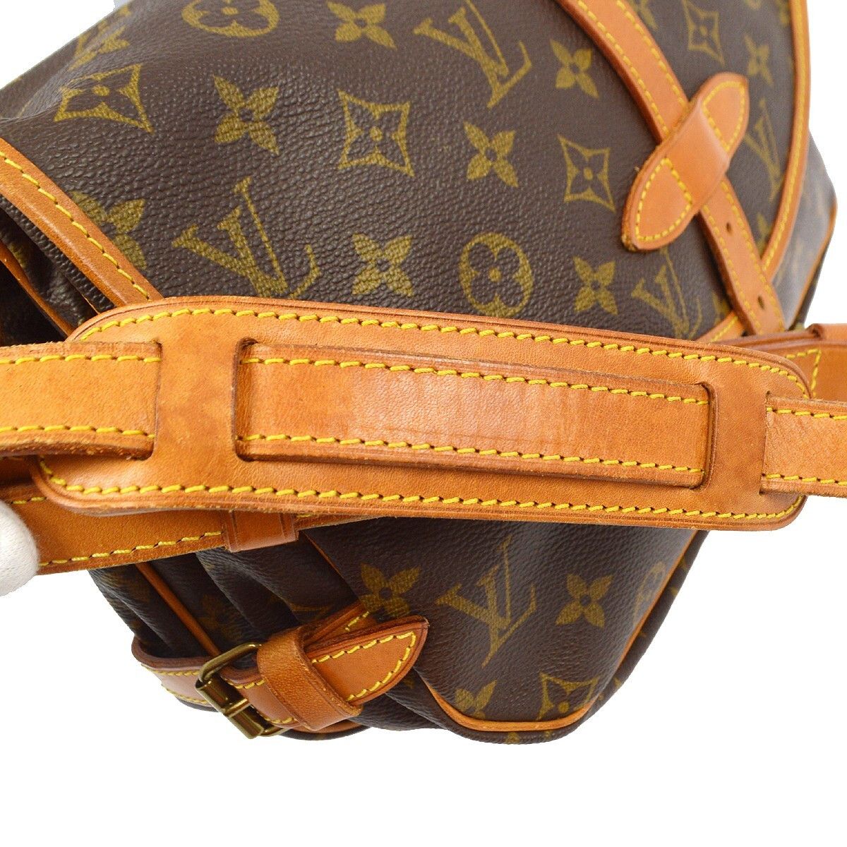 Louis Vuitton Louis Vuitton Saumur Handbag Monogram Canvas Size ONE SIZE - 6 Thumbnail