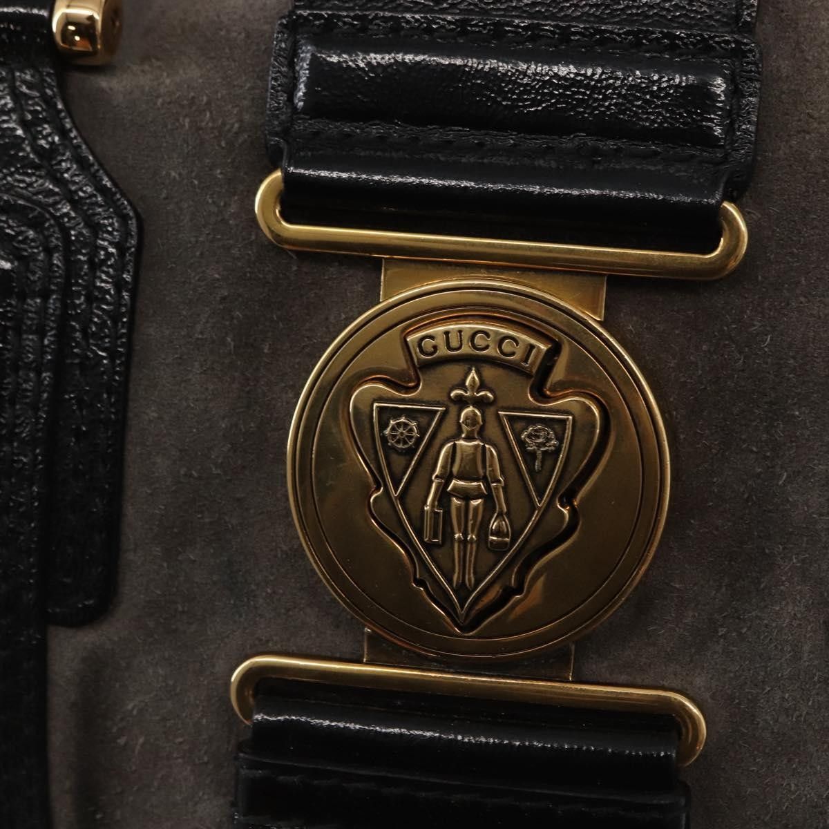 Gucci Gucci Aviatrix Satchel Suede Size ONE SIZE - 18 Thumbnail