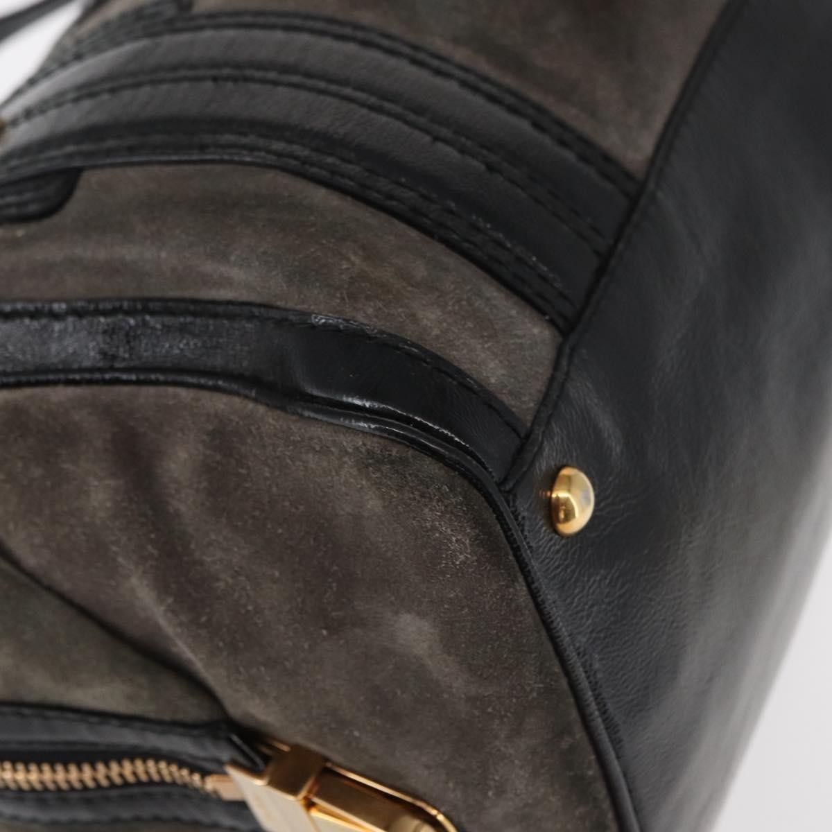 Gucci Gucci Aviatrix Satchel Suede Size ONE SIZE - 12 Thumbnail