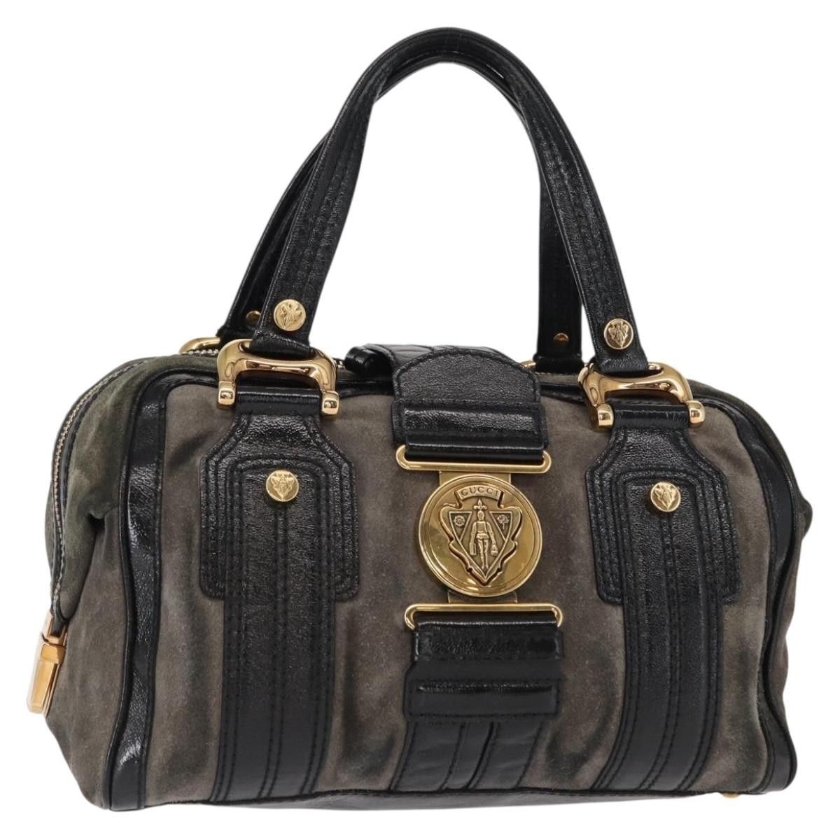 Gucci Gucci Aviatrix Satchel Suede Size ONE SIZE - 19 Thumbnail