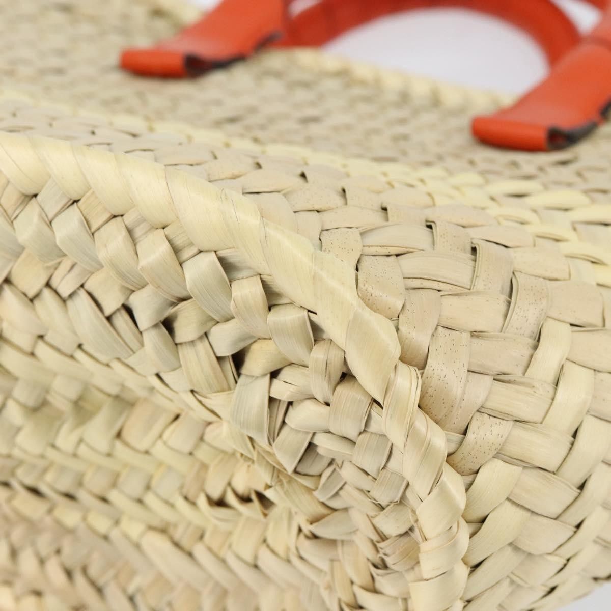 Chloe Chloe Marcie Basket Bag Raffia and Leather Size ONE SIZE - 9 Thumbnail