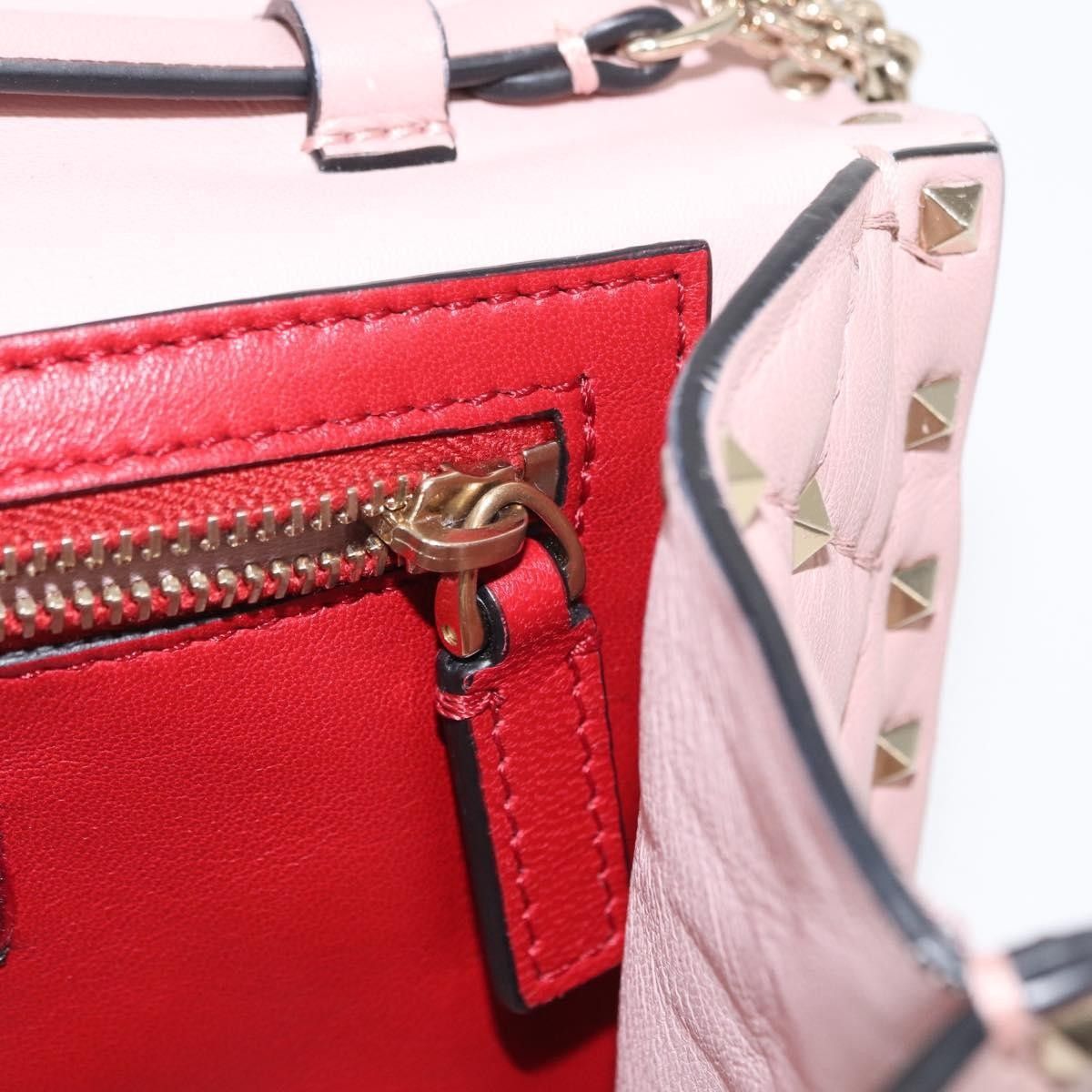 Valentino Valentino Garavani Rockstud Spike Wallet on Chain Quilted Leather Size ONE SIZE - 24 Thumbnail
