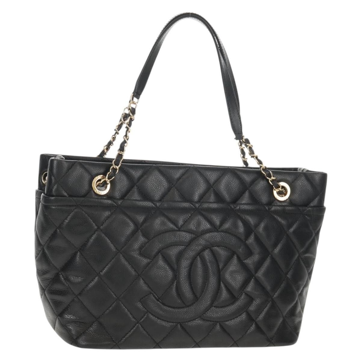 Chanel Chanel Timeless CC Soft Tote Quilted Caviar Size ONE SIZE - 21 Thumbnail