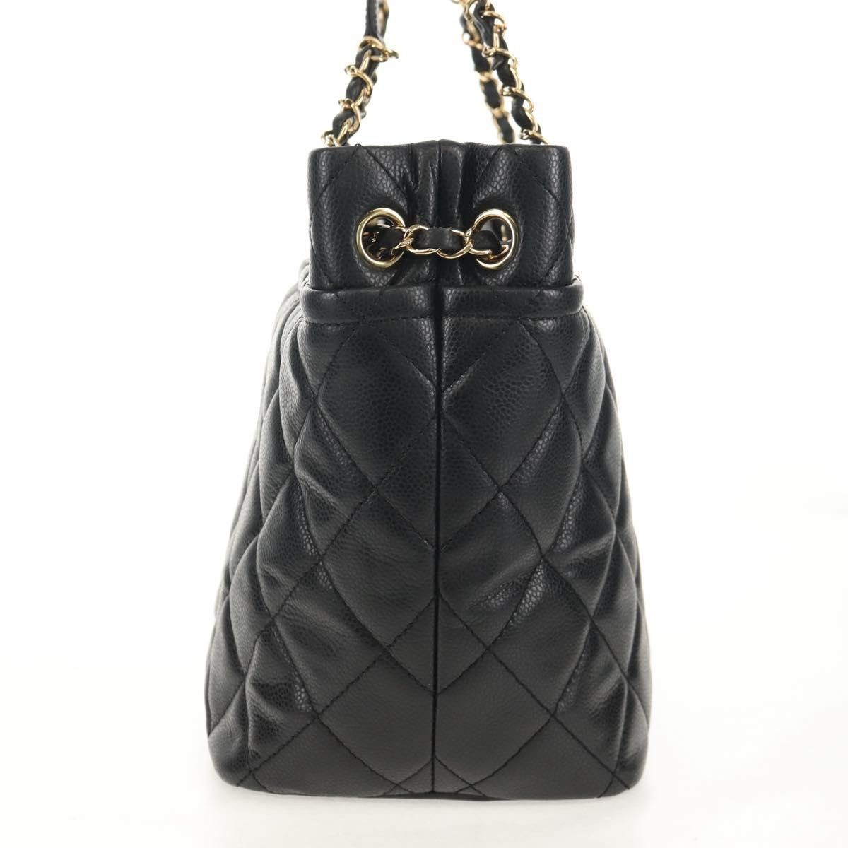 Chanel Chanel Timeless CC Soft Tote Quilted Caviar Size ONE SIZE - 3 Thumbnail