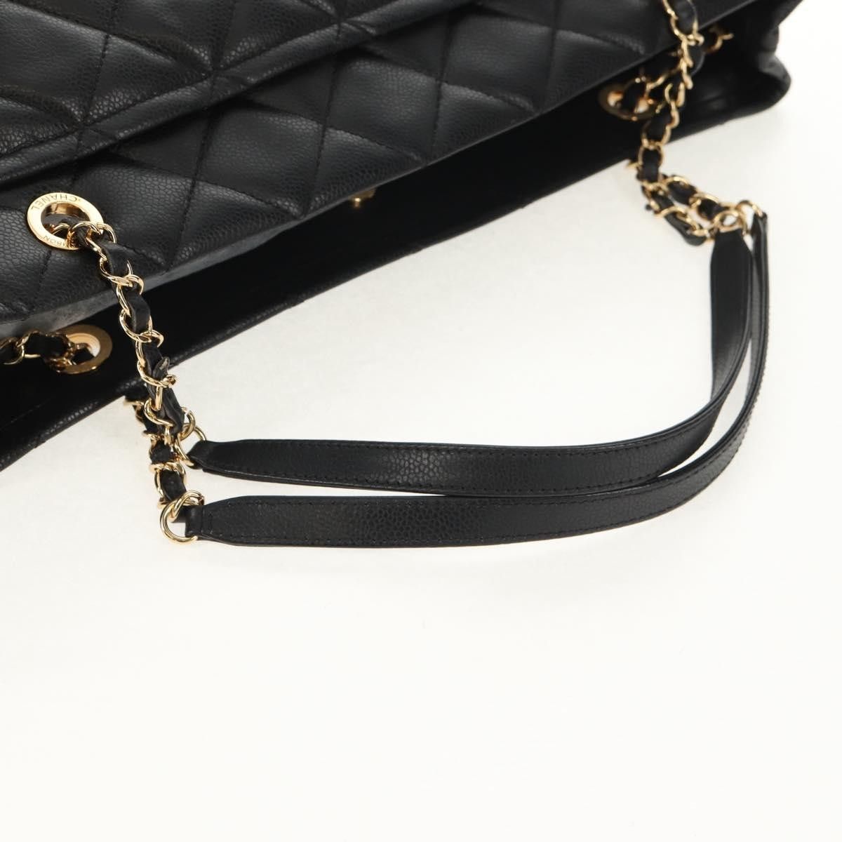 Chanel Chanel Timeless CC Soft Tote Quilted Caviar Size ONE SIZE - 8 Thumbnail