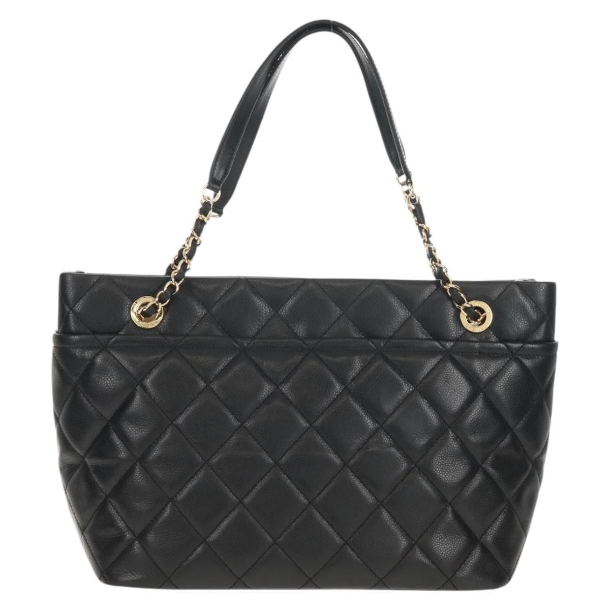 Chanel Chanel Timeless CC Soft Tote Quilted Caviar Size ONE SIZE - 2 Thumbnail