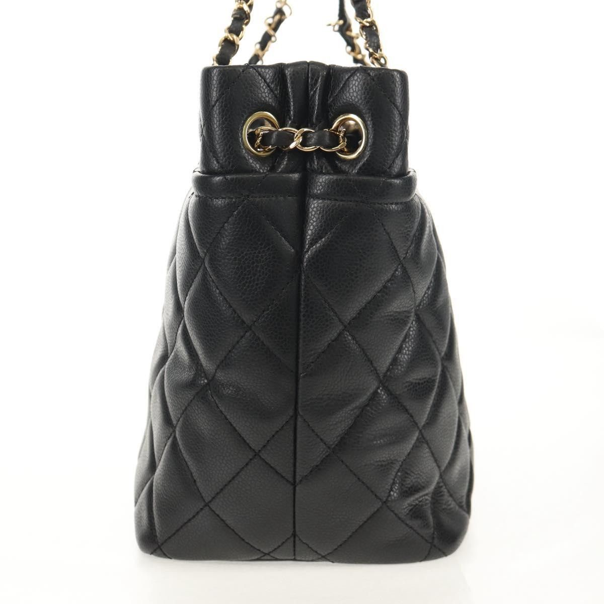 Chanel Chanel Timeless CC Soft Tote Quilted Caviar Size ONE SIZE - 4 Thumbnail