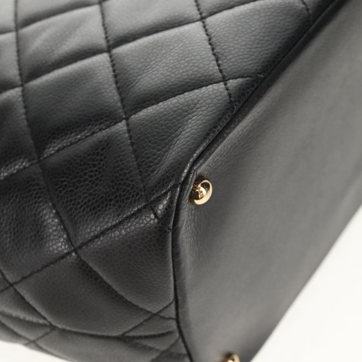 Chanel Chanel Timeless CC Soft Tote Quilted Caviar Size ONE SIZE - 10 Thumbnail