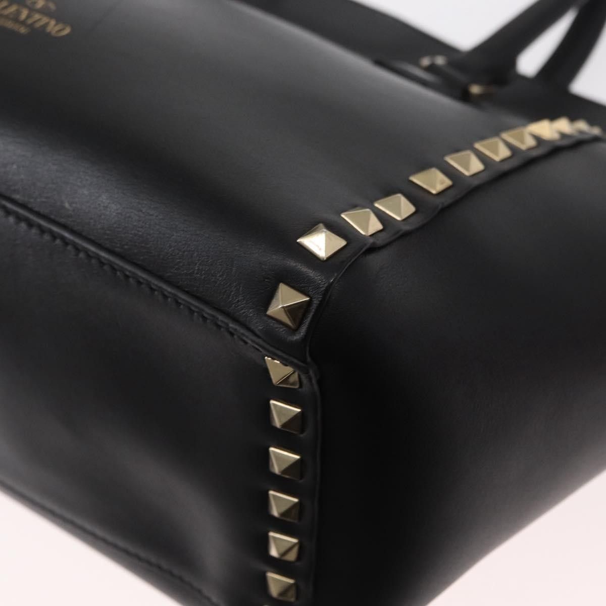 Valentino Valentino Garavani Rockstud Tote Rigid Leather Size ONE SIZE - 10 Thumbnail