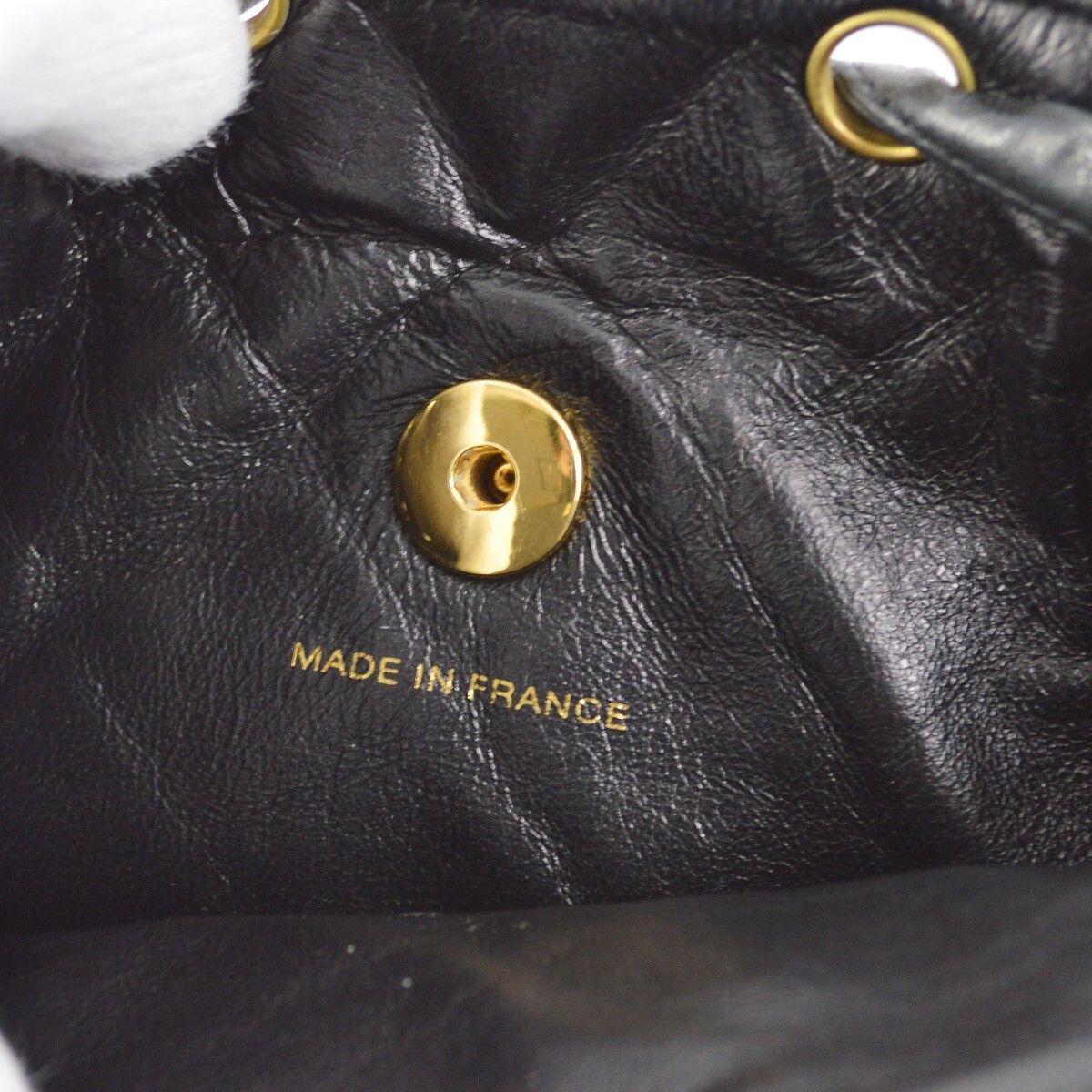Chanel Chanel Duma Drawstring Backpack Quilted Leather Size ONE SIZE - 4 Thumbnail