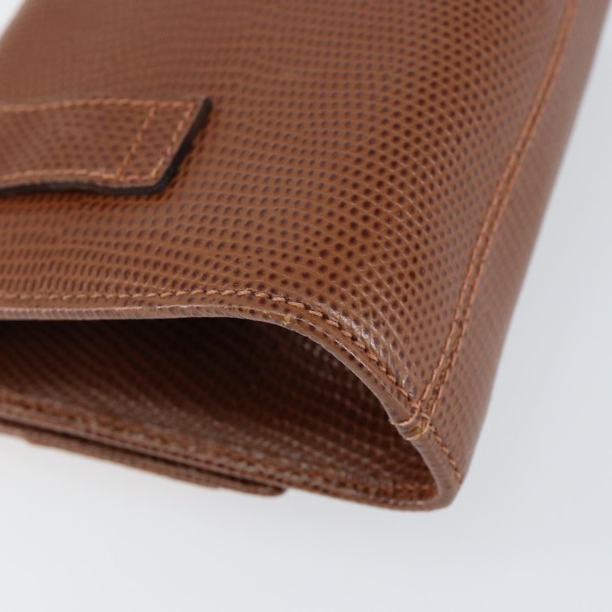 Salvatore Ferragamo Salvatore Ferragamo Vala Embossed Leather Size ONE SIZE - 10 Thumbnail