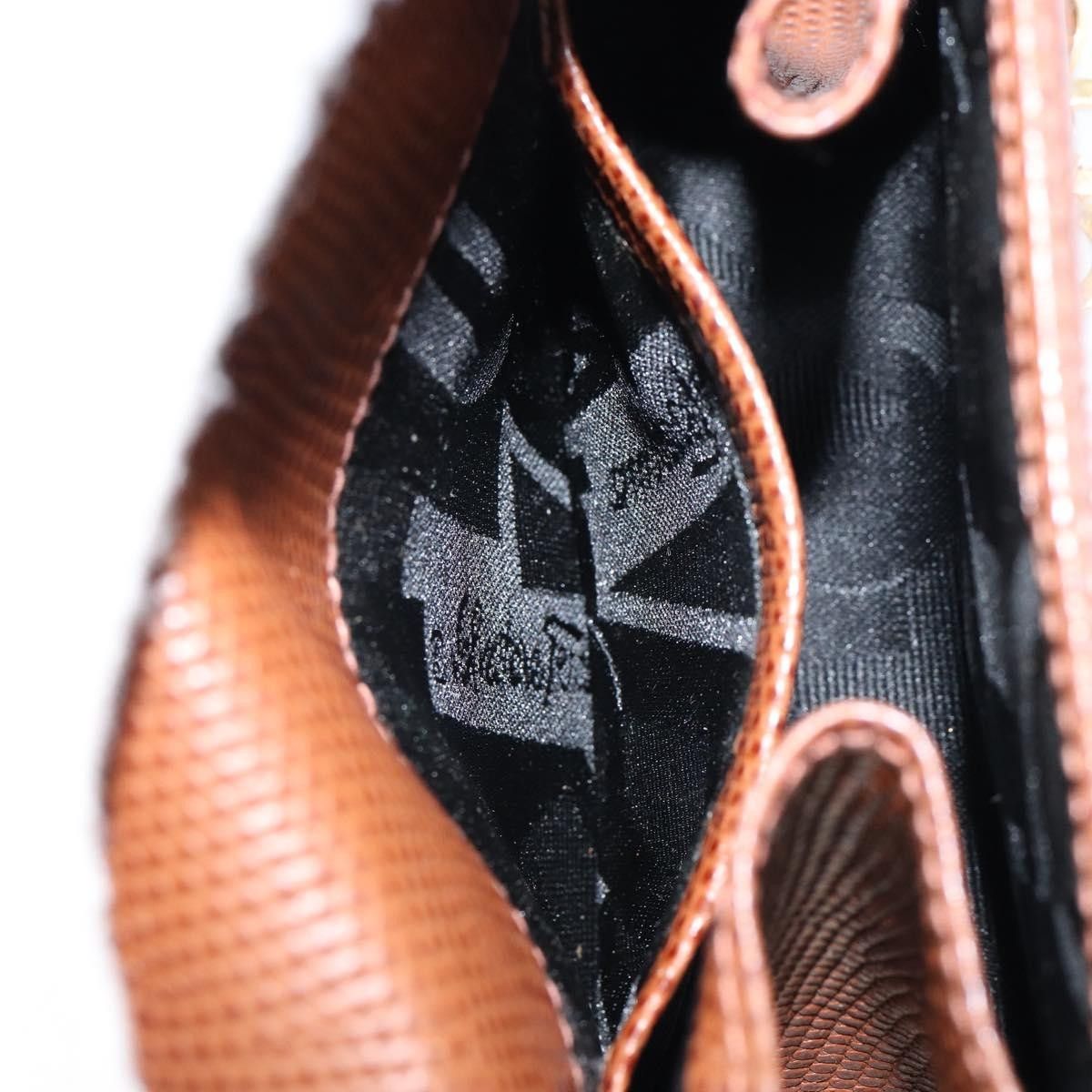 Salvatore Ferragamo Salvatore Ferragamo Vala Embossed Leather Size ONE SIZE - 21 Thumbnail