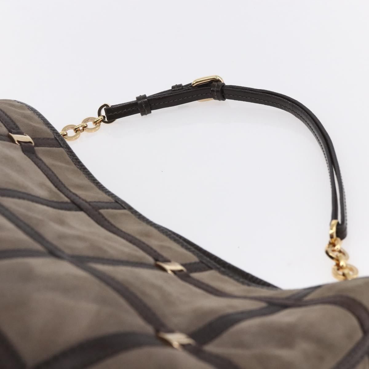 Salvatore Ferragamo Salvatore Ferragamo Vala Shoulder Bag Suede Size ONE SIZE - 15 Thumbnail