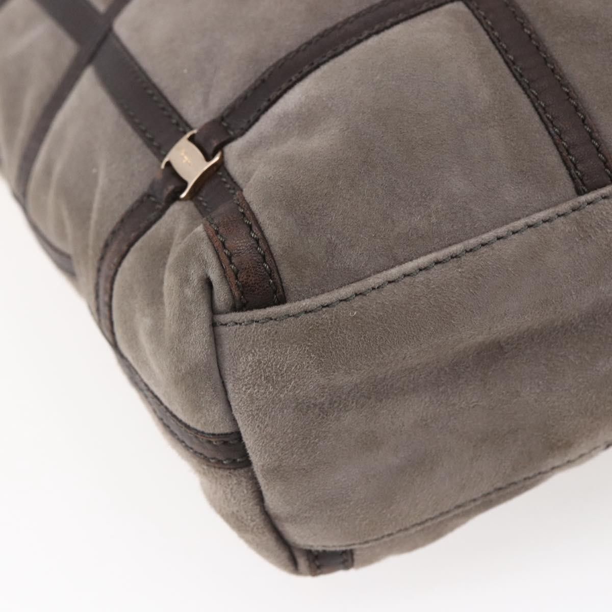 Salvatore Ferragamo Salvatore Ferragamo Vala Shoulder Bag Suede Size ONE SIZE - 11 Thumbnail