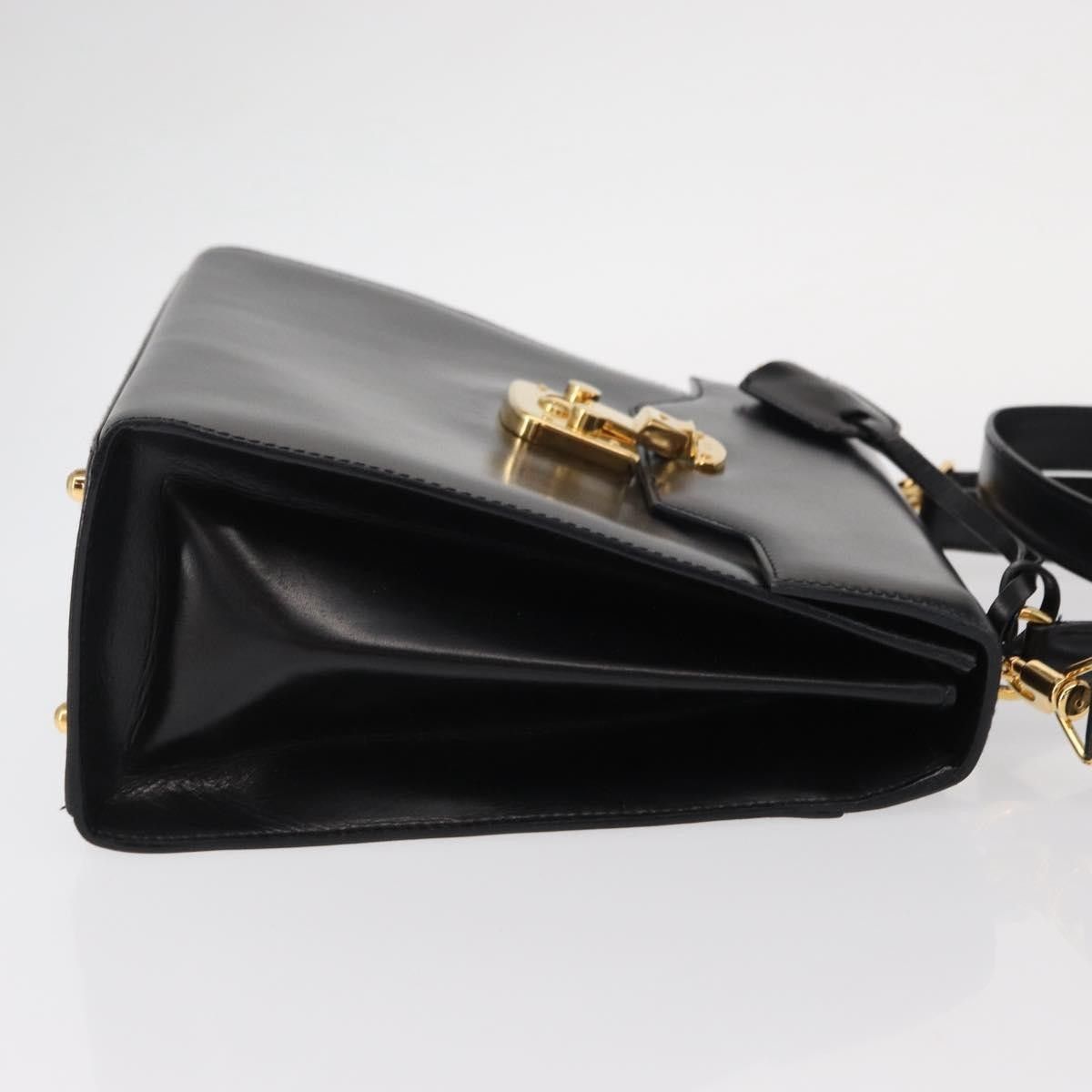 Gucci Gucci Vintage Lady Lock Top Handle Bag Leather Size ONE SIZE - 3 Thumbnail
